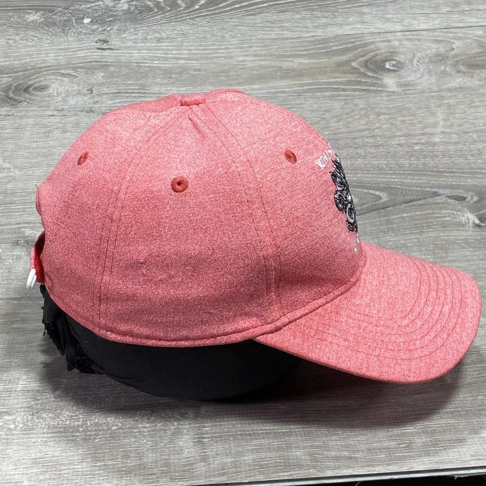 Whistling Straits Ahead Hat Cap Strap Back Pink Golf Embroidered Mens‎ One Size